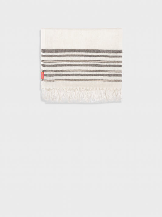 Mao Shawl Baby Alpaca Color Ecru