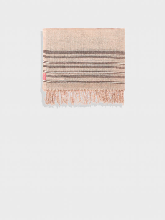 Mao Shawl Baby Alpaca Color Beige