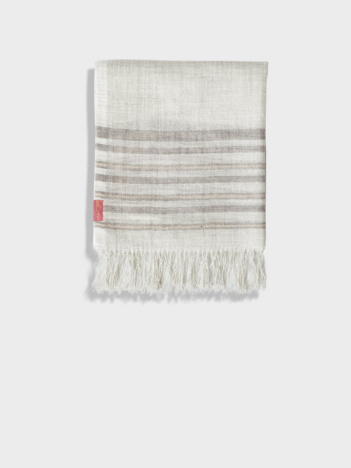Mao Shawl Baby Alpaca Color Grey