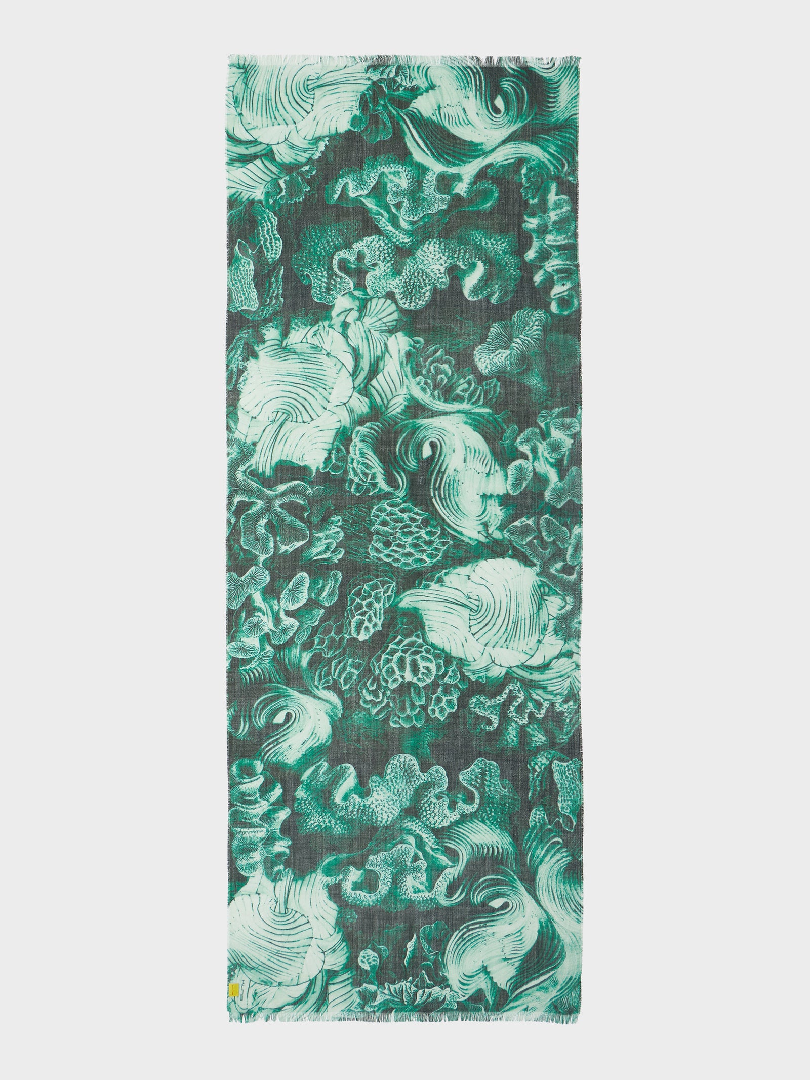 Zanone Chal de Baby Alpaca Color Verde