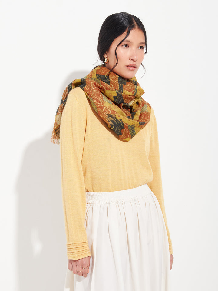Huari - 6 Shawl Baby Alpaca Color Multicolor
