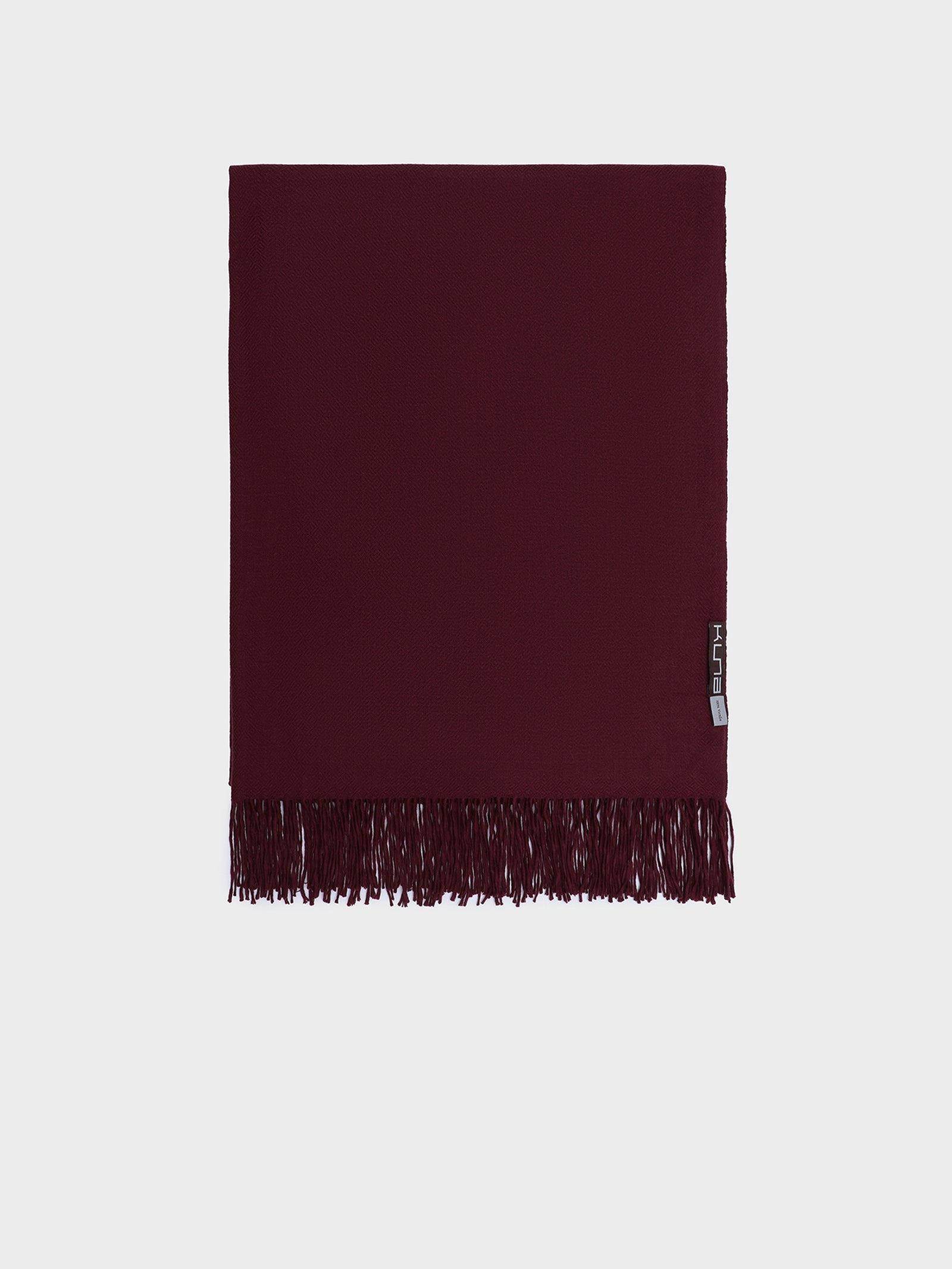 Bellinzona Shawl Vikuna Color Burdeo