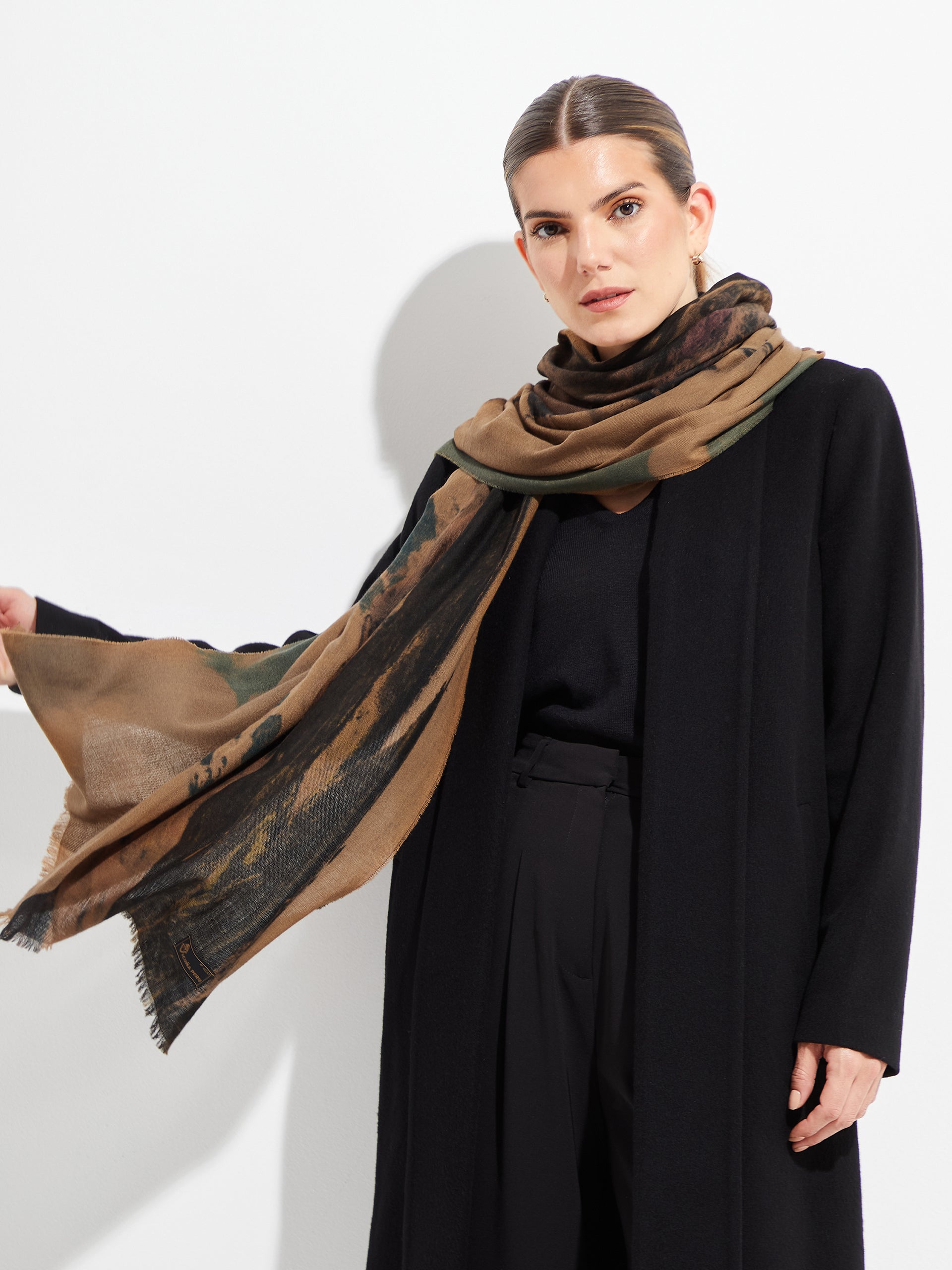 kaval カヴァル／blanket stole (cashmere100) kaval/narrow stole(カヴァルのカシミアストール) | 東東京、東日本橋