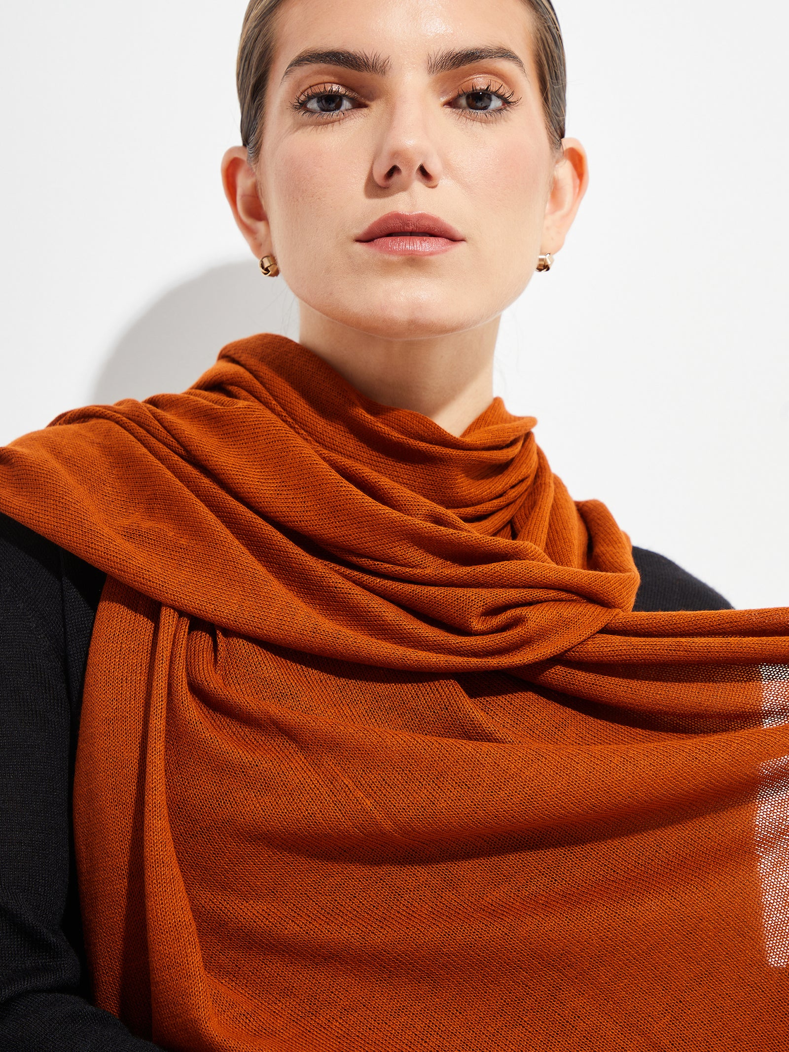 Bouveret Shawl Vikuna Color Naranja