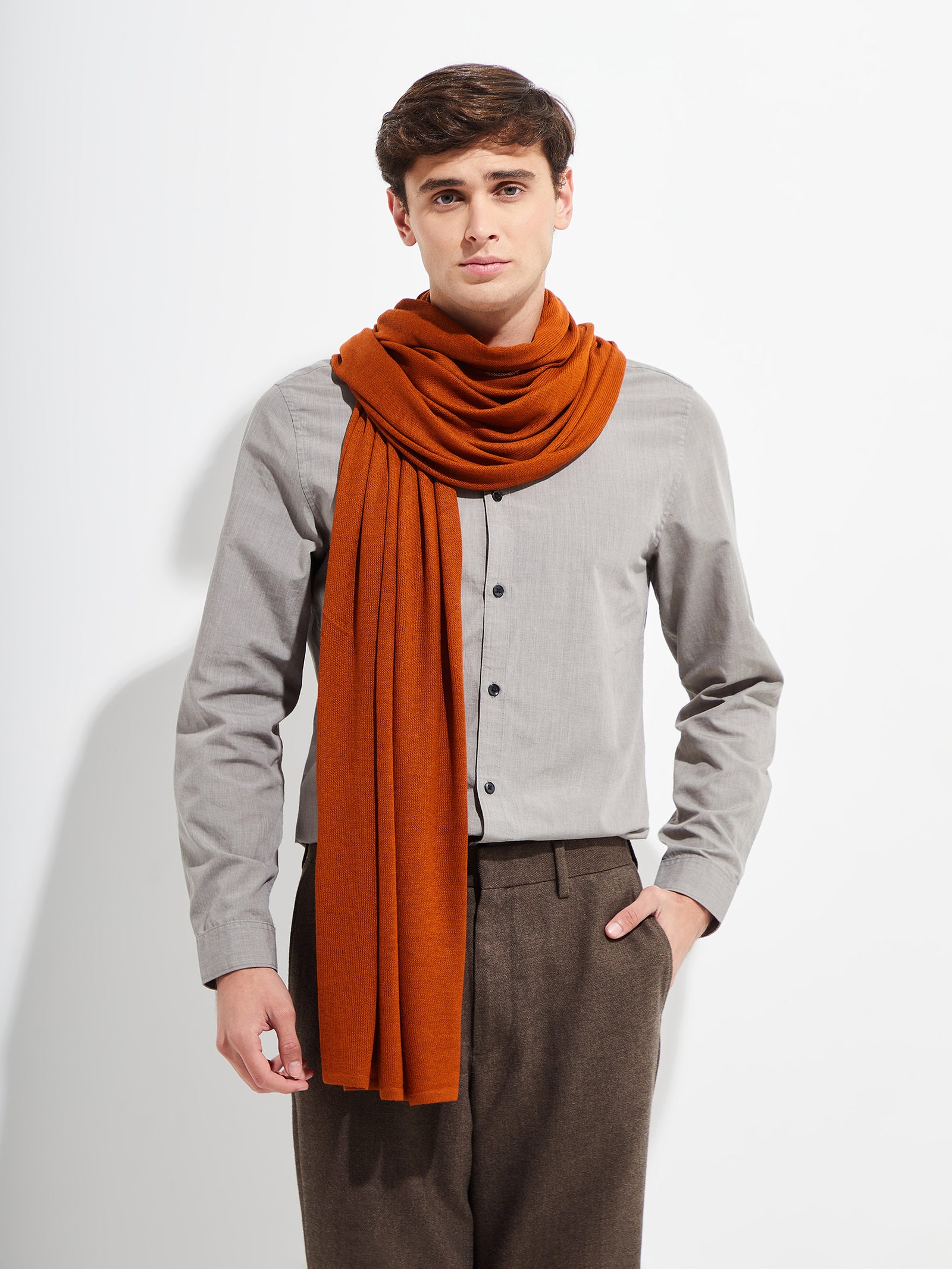 Bouveret Shawl Vikuna Color Naranja