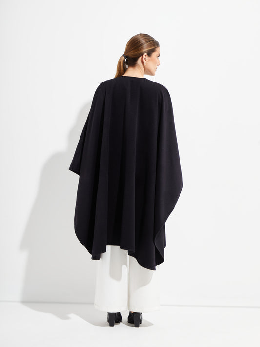 Grun - Royal Alpaca Cape Royal Alpaca Color Black