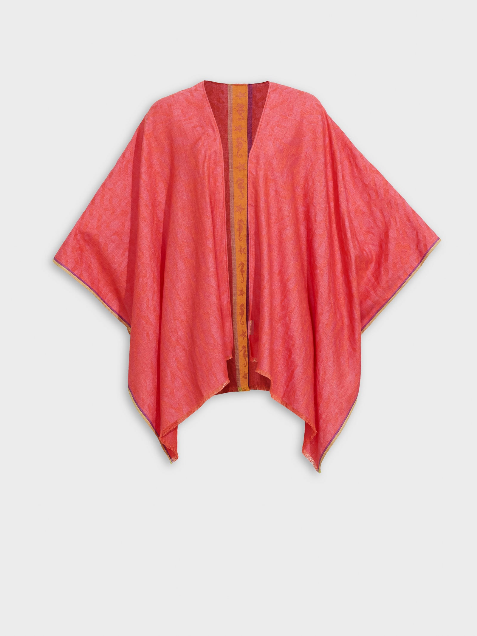 Umacollo Cape Baby Alpaca Color Orange
