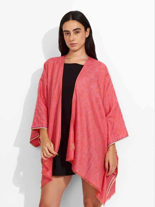 Umacollo Cape Baby Alpaca Color Orange