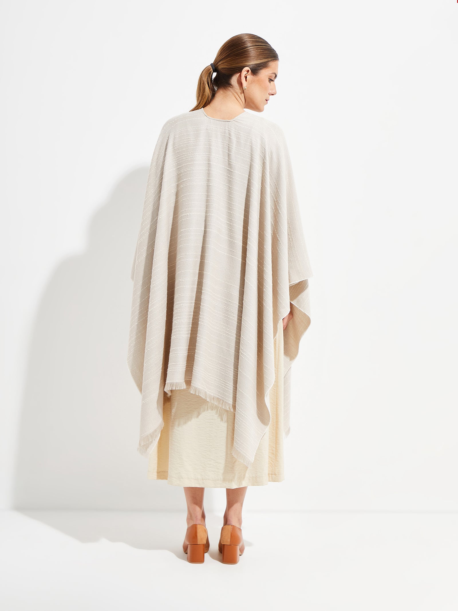 Ygriega Cape Cotton Color Beige