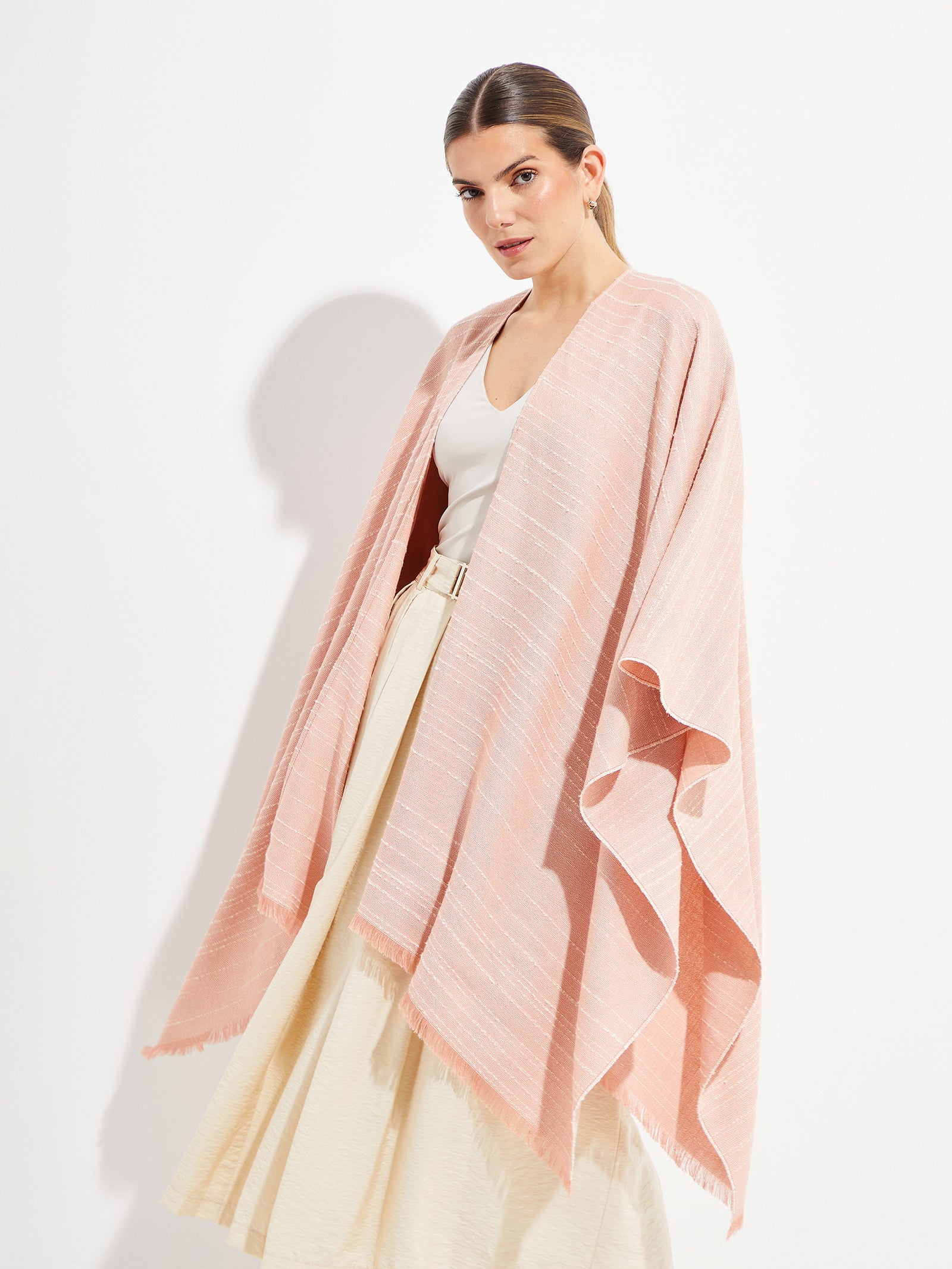 Ygriega Cape Cotton Color Pink