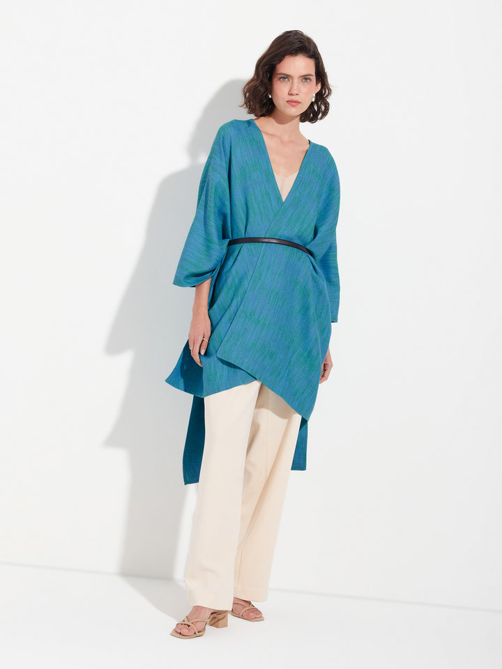 Zareli Capa Bebé Alpaca Color Verde