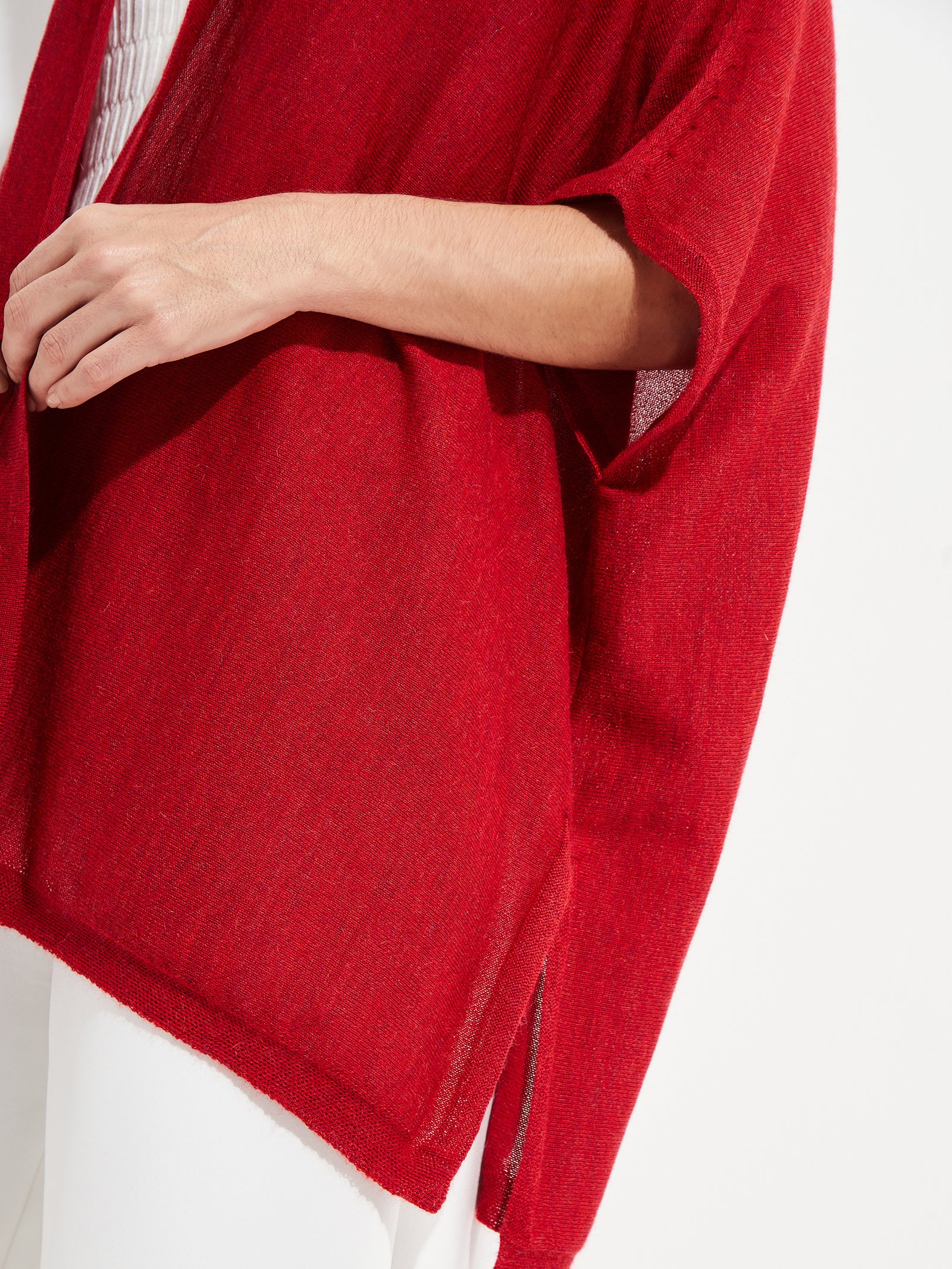 Tandem Cape Royal Alpaca Color Rosso