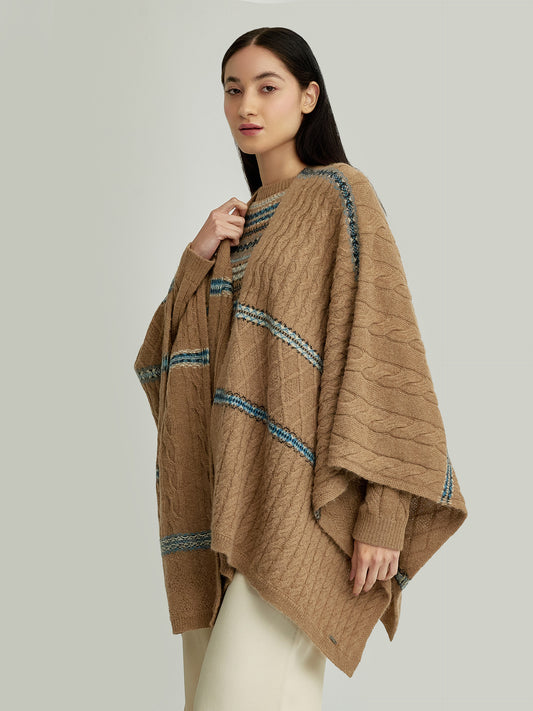 Yael Cape Baby Alpaca Color Camel