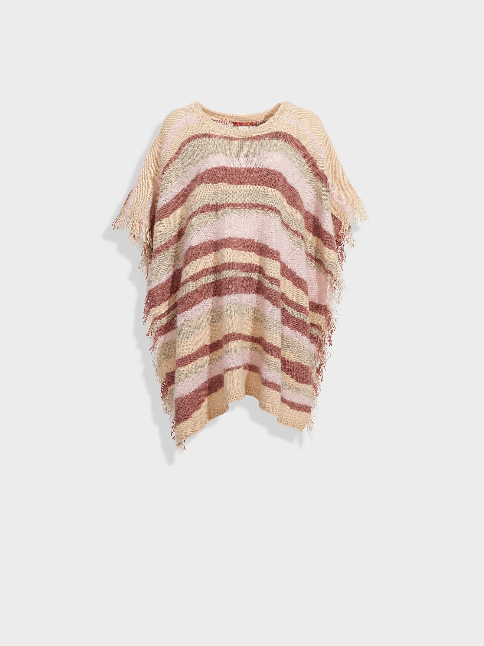 Zegovia Poncho Bebé Alpaca Color Beige