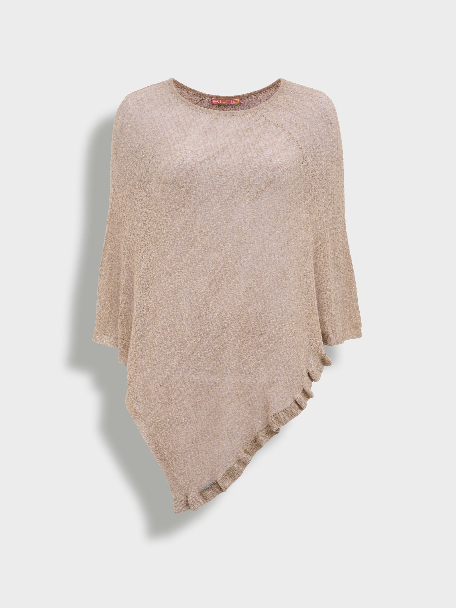 Zaeta Cape Baby Alpaca Color Beige