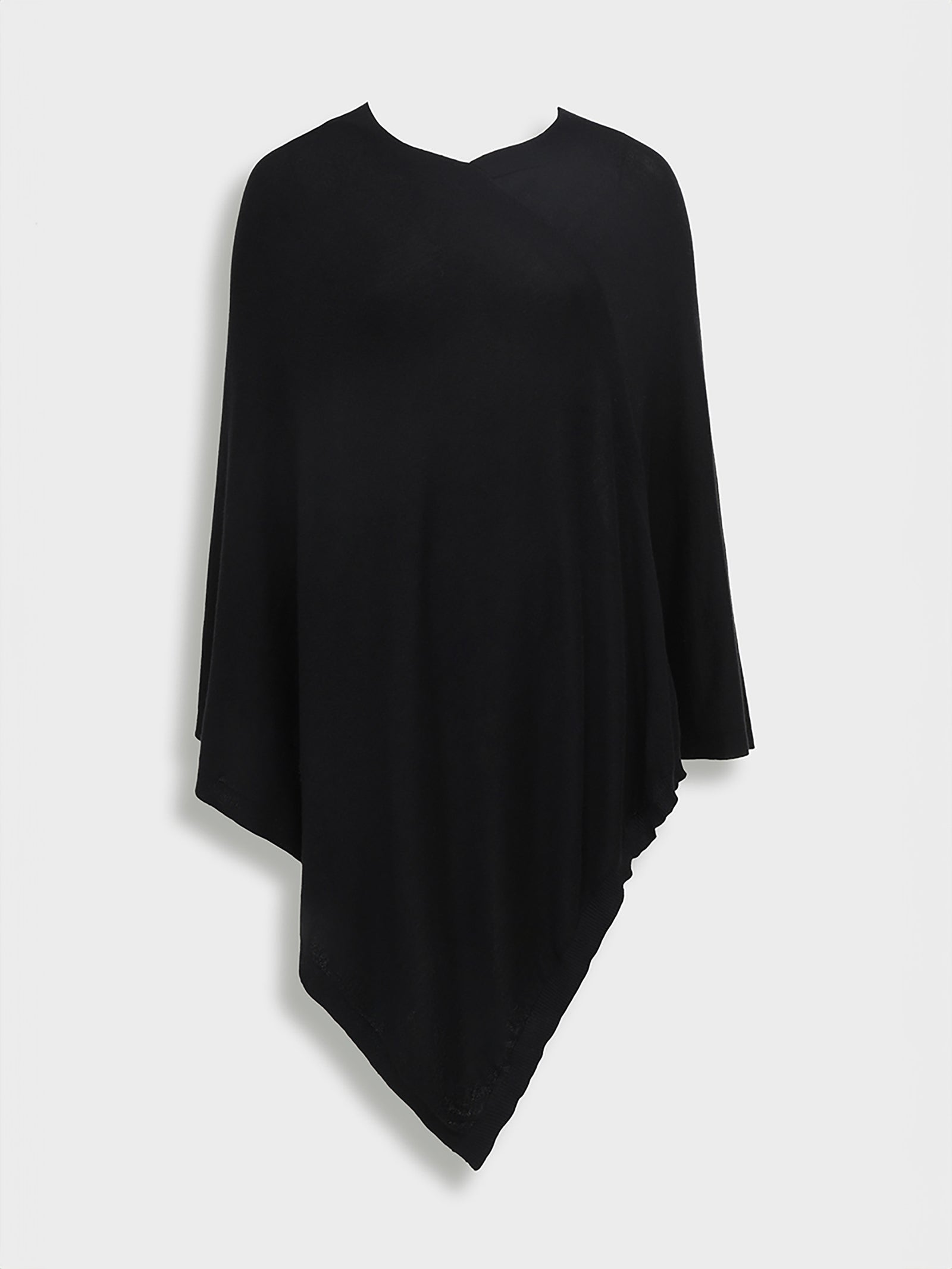 Beryl Poncho Vikuna Color Black