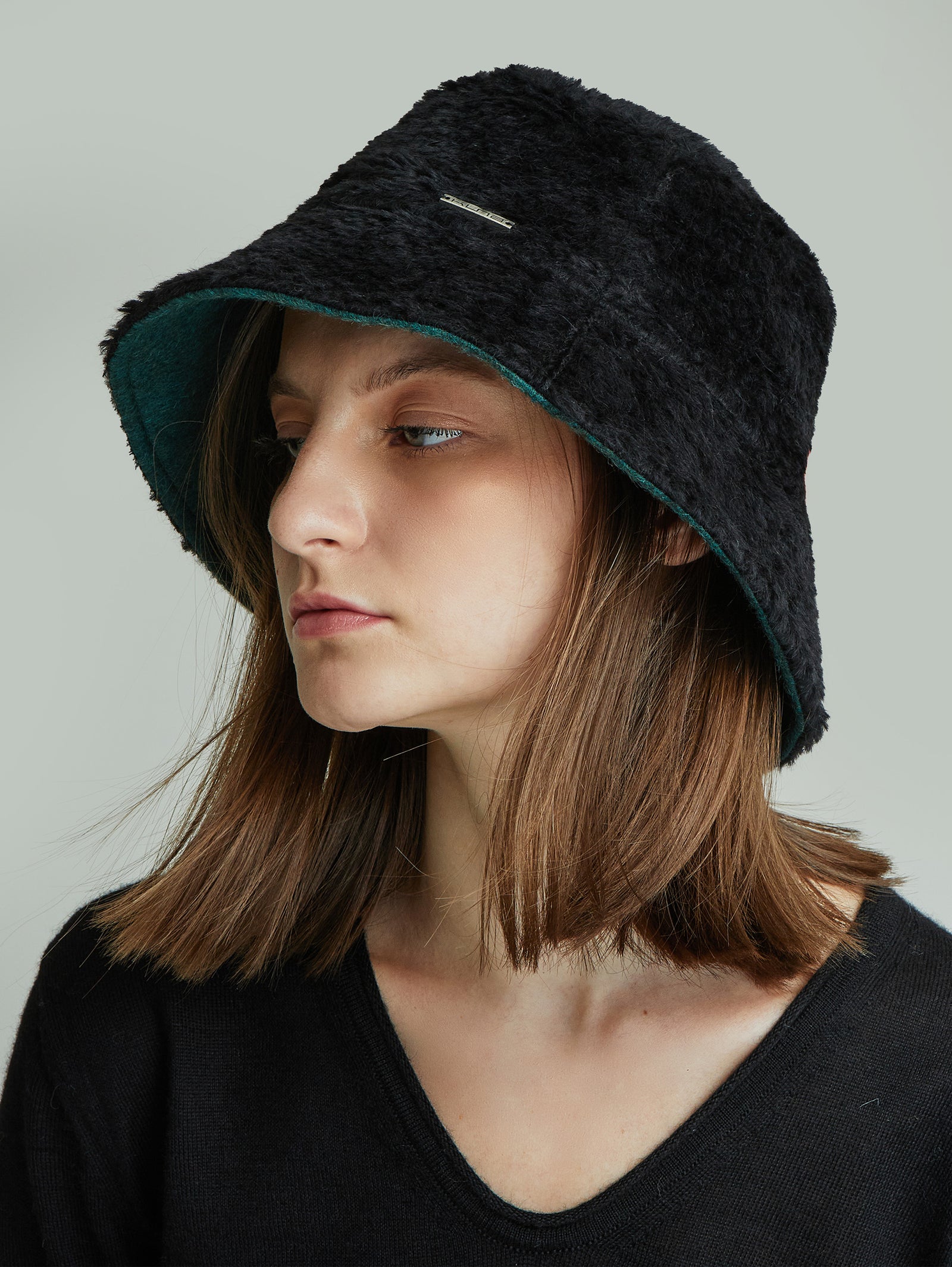 Young Hat Baby Alpaca Color Green