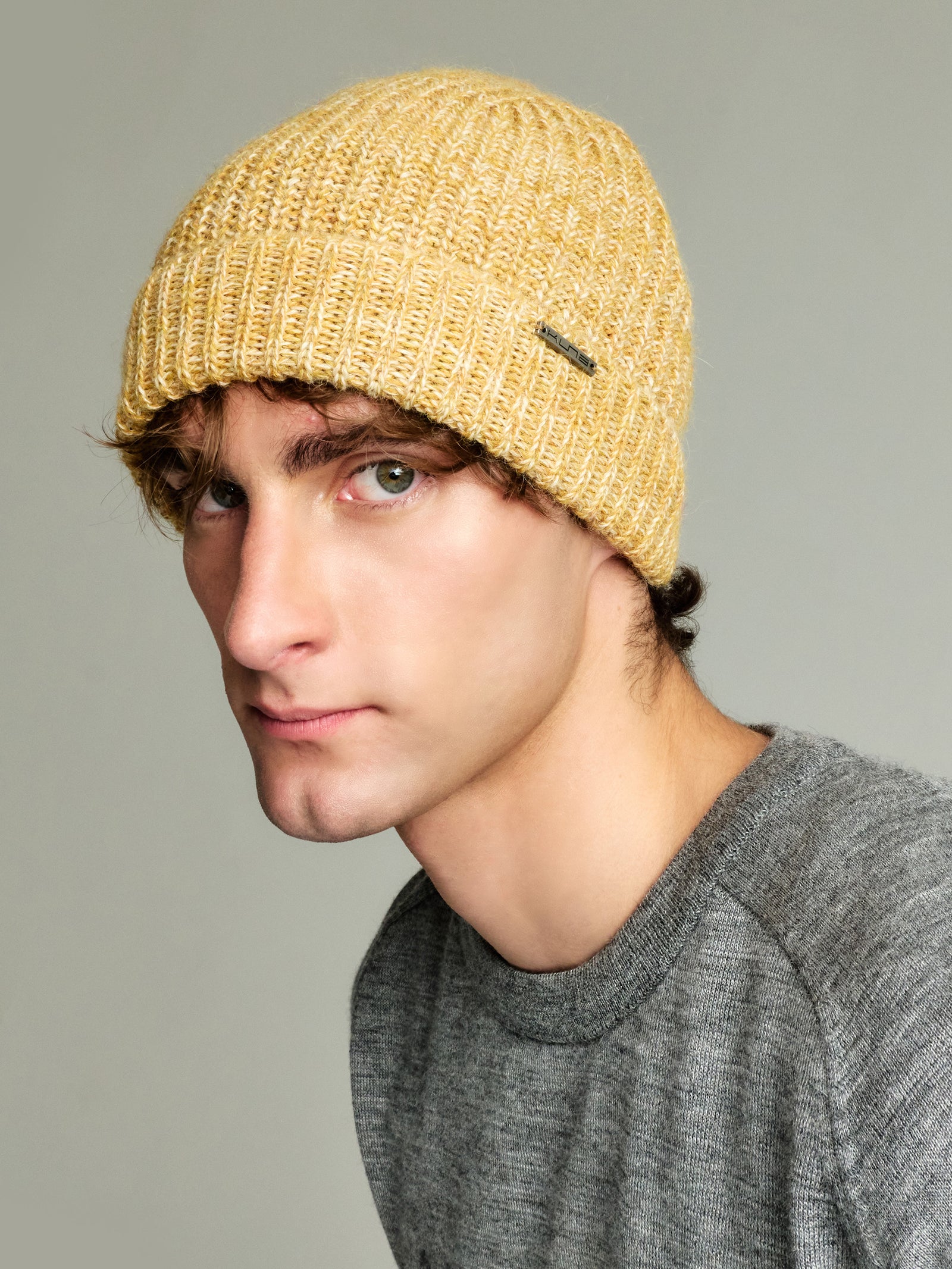 Ubicate Hat Hat Baby Alpaca Color Yellow
