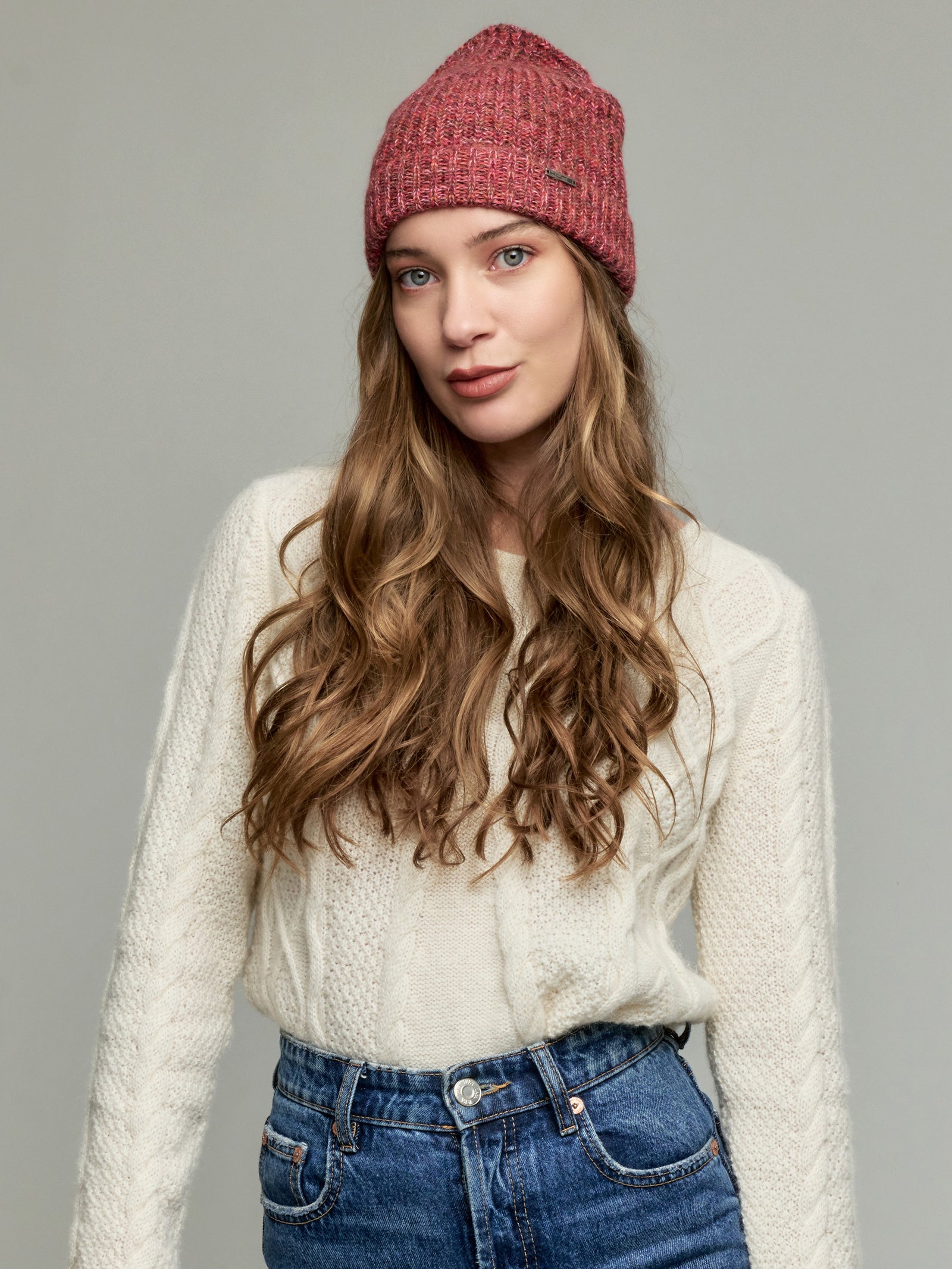 Ubicate Sombrero Sombrero Baby Alpaca Color Rojo