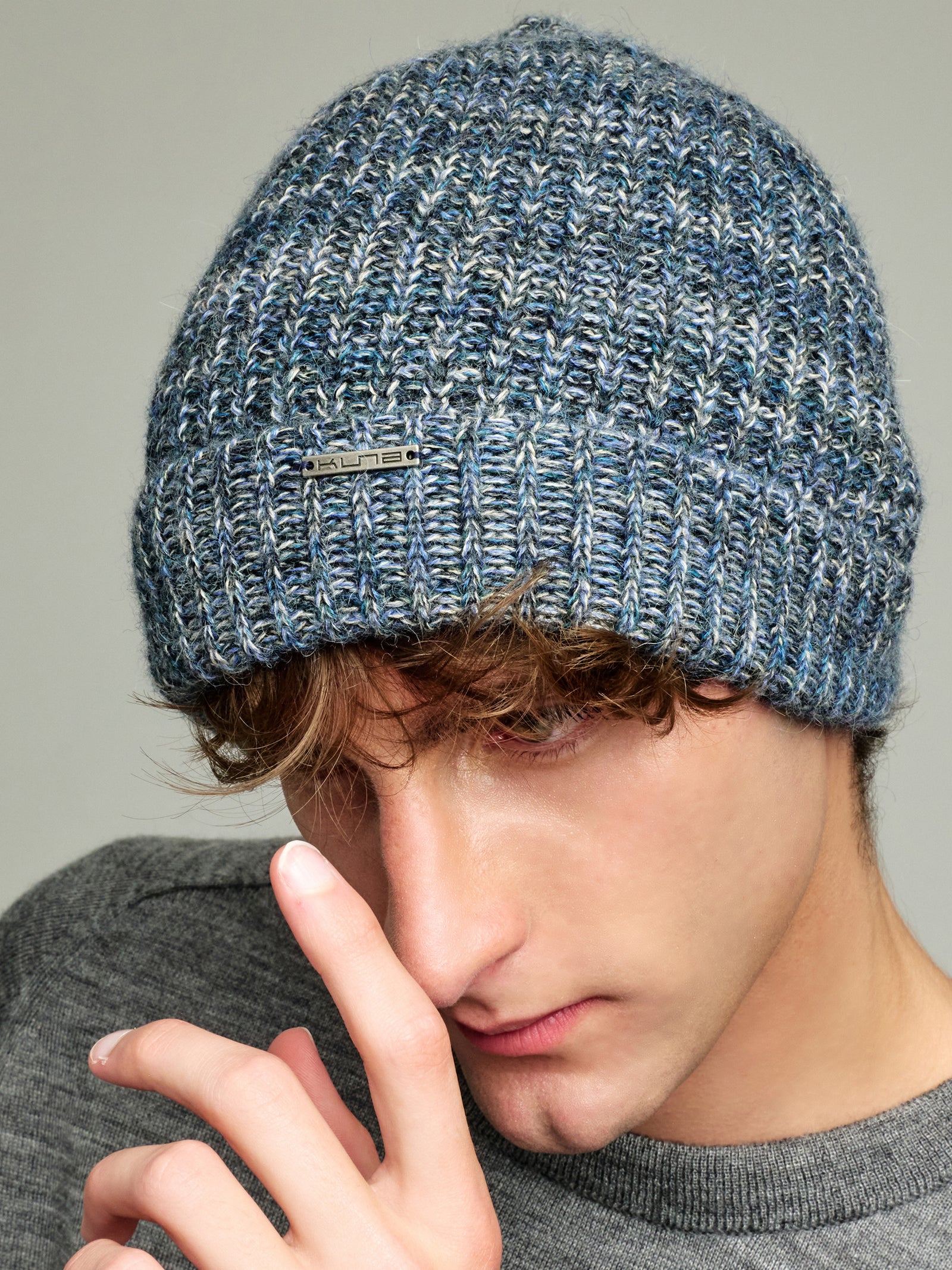 Ubicate Hat Hat Baby Alpaca Color Blue