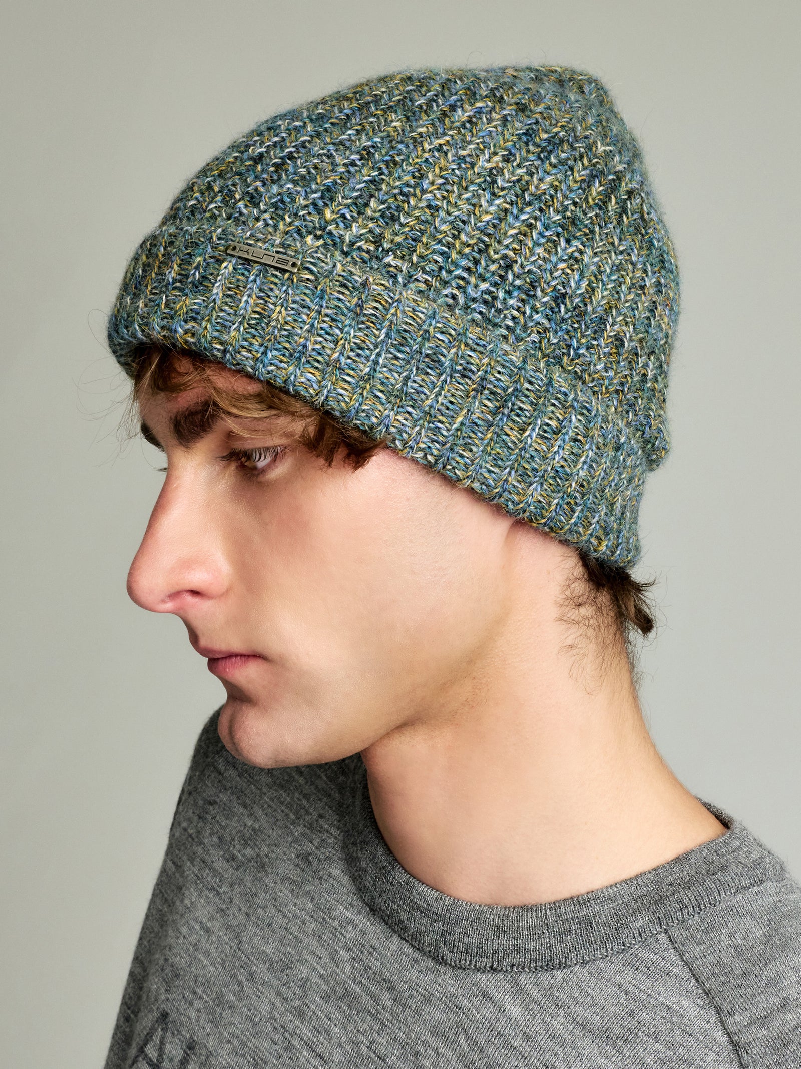Ubicate Hat Hat Baby Alpaca Color Turquoise