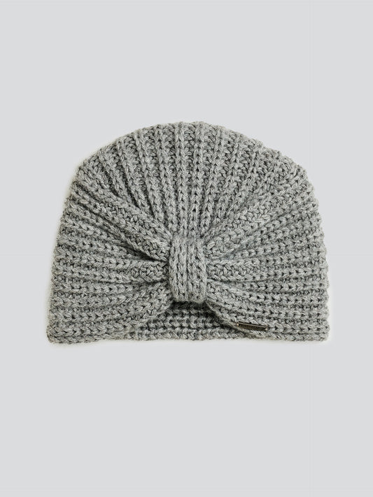 Vulcano Hat Baby Alpaca Color Grey