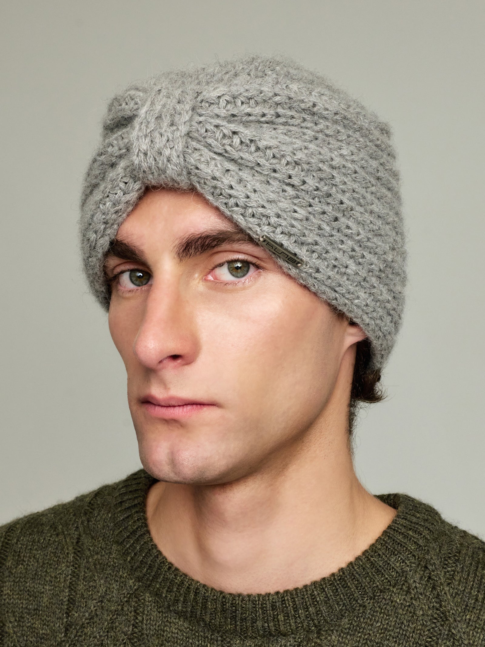 Vulcano Hat Baby Alpaca Color Grey