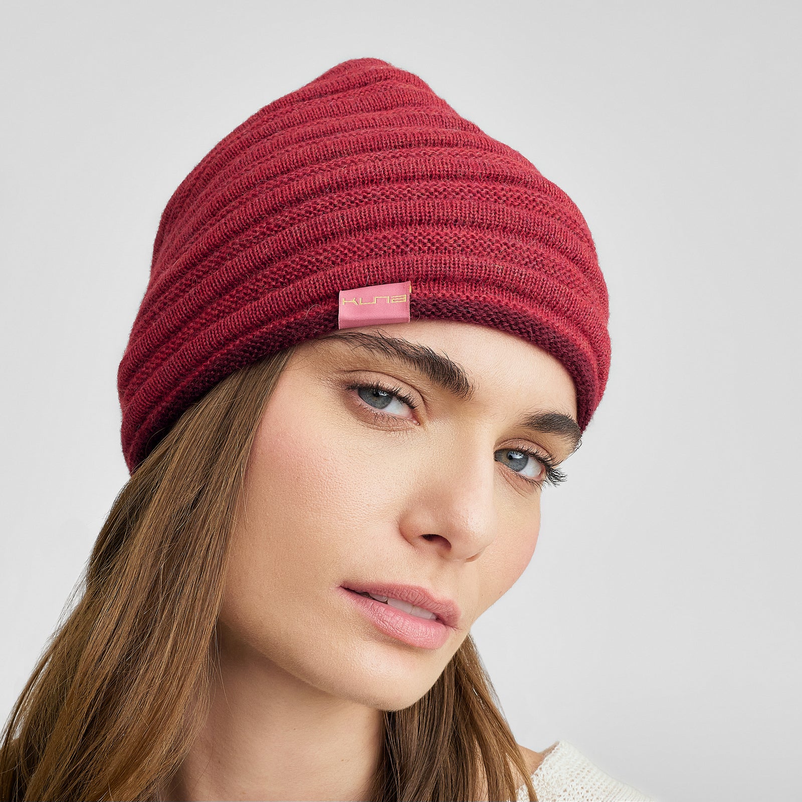 Gorro Whatever De Baby Alpaca Color Bosque & Beryl