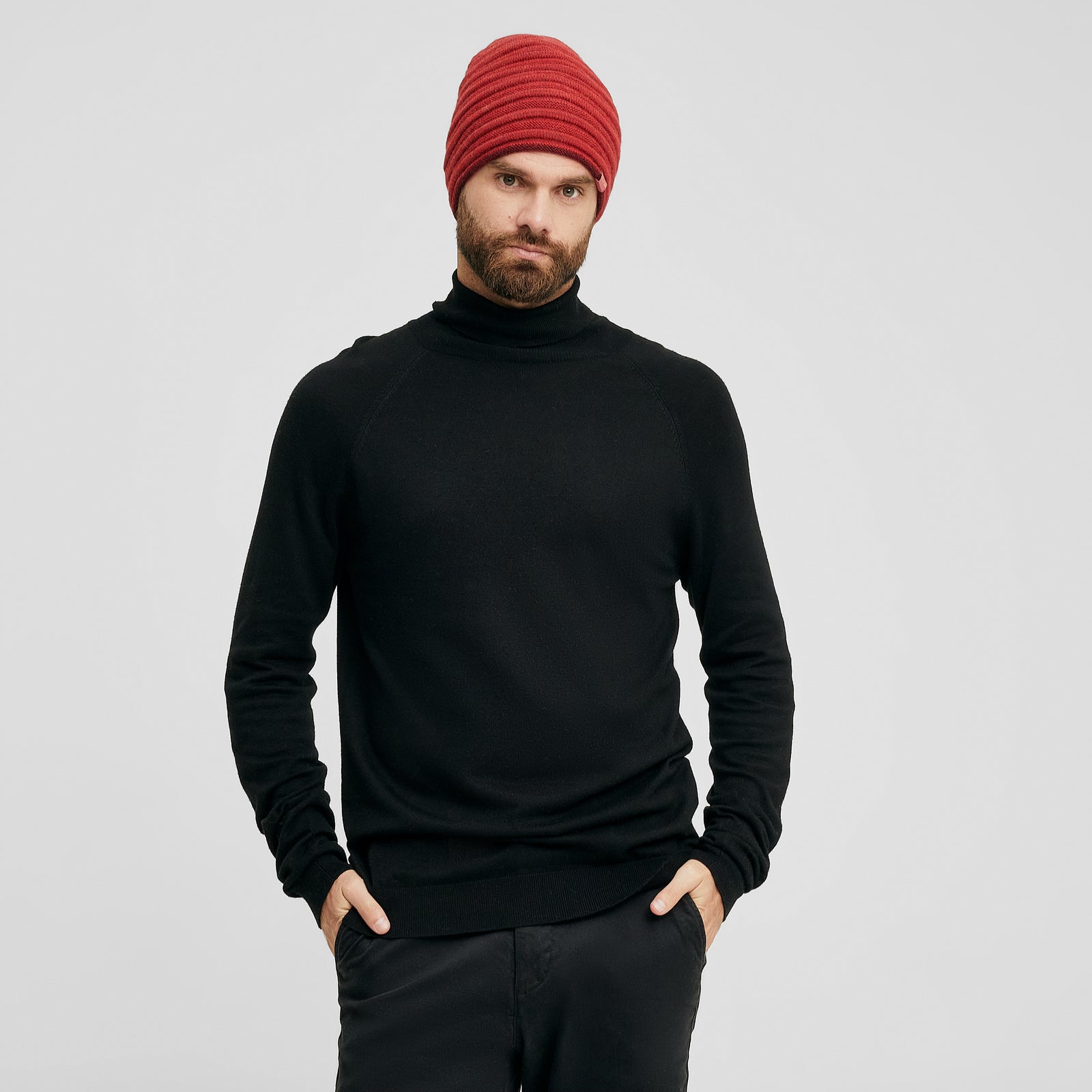 Gorro Whatever De Baby Alpaca Color Bosque & Beryl