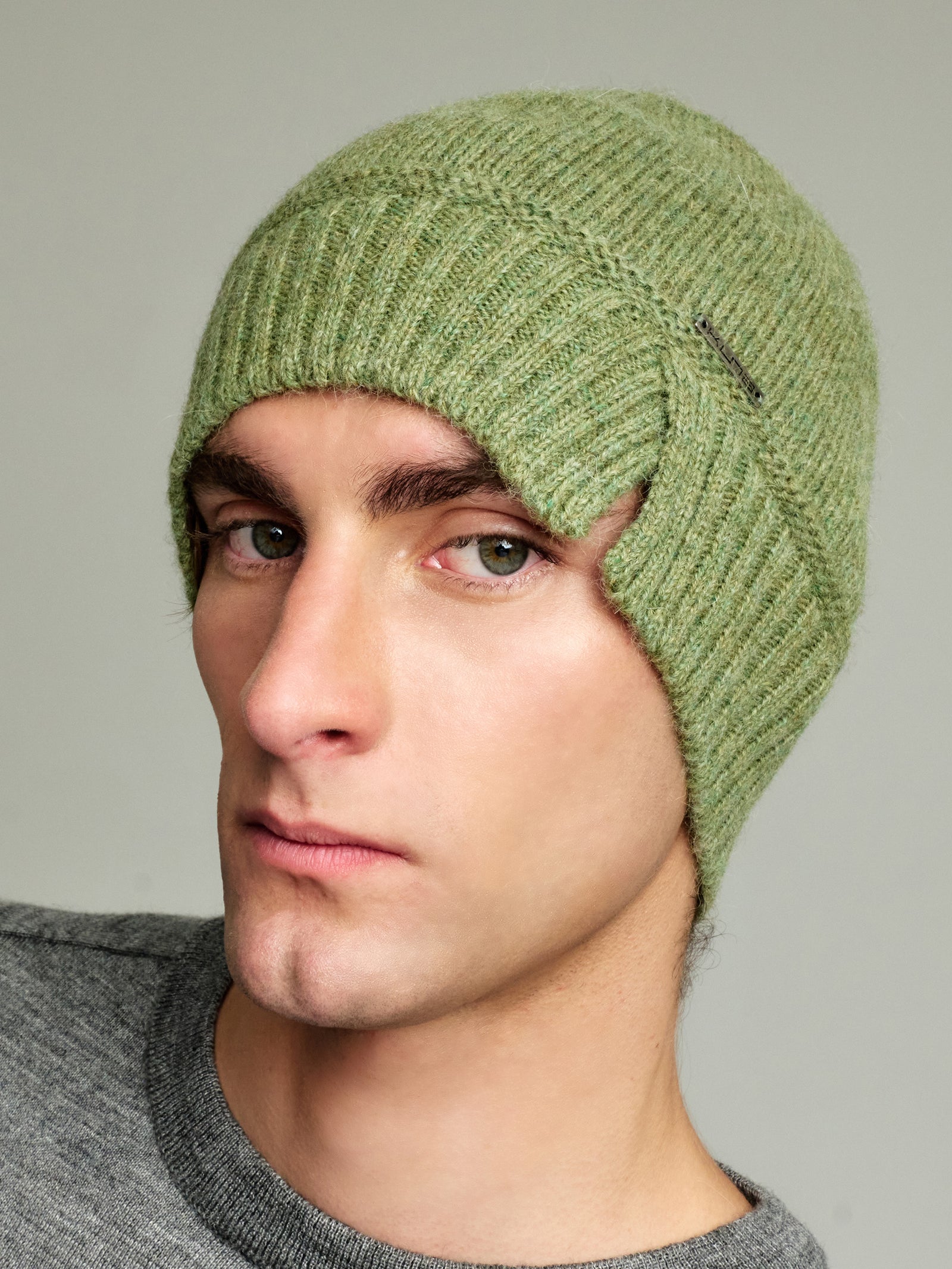 Gorro Yrma Baby Alpaca Color Verde