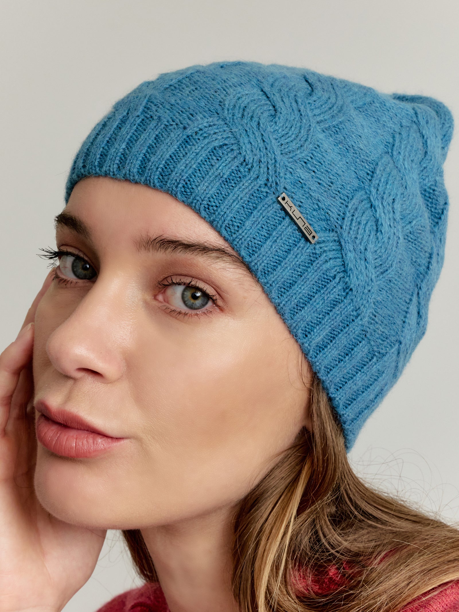 Yarela Hat Baby Alpaca Color Light Blue