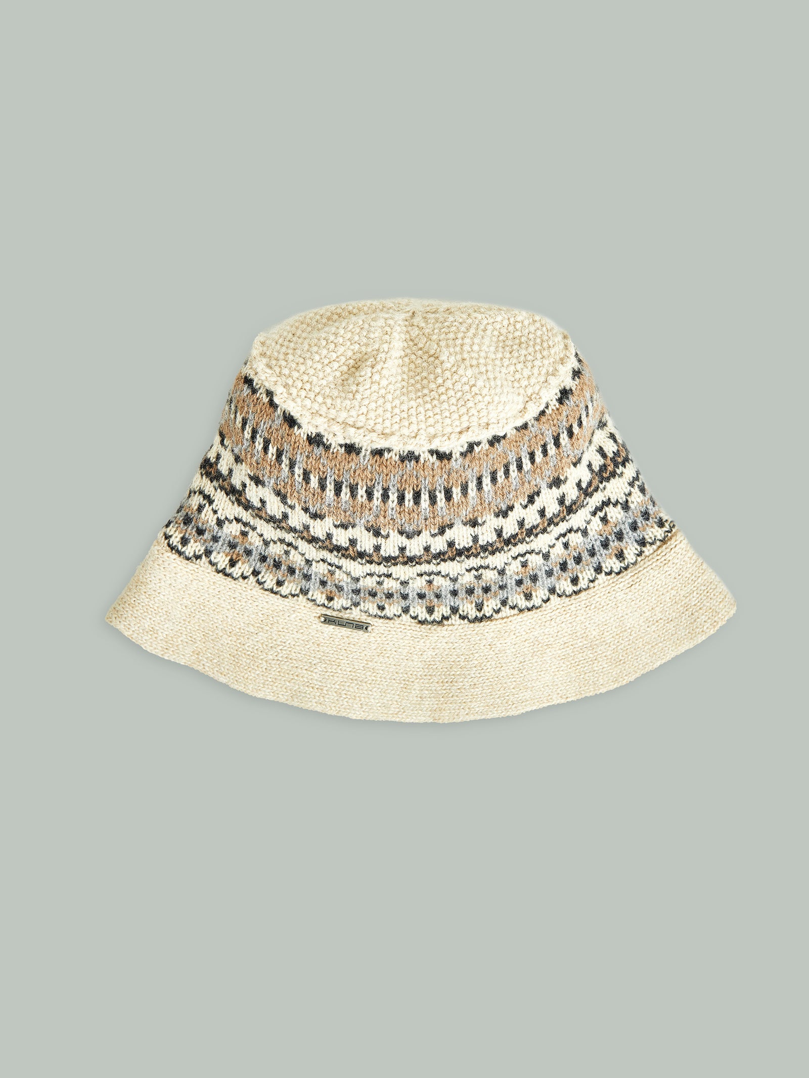 Sombrero de cubo Yoke Baby Alpaca Color Beige