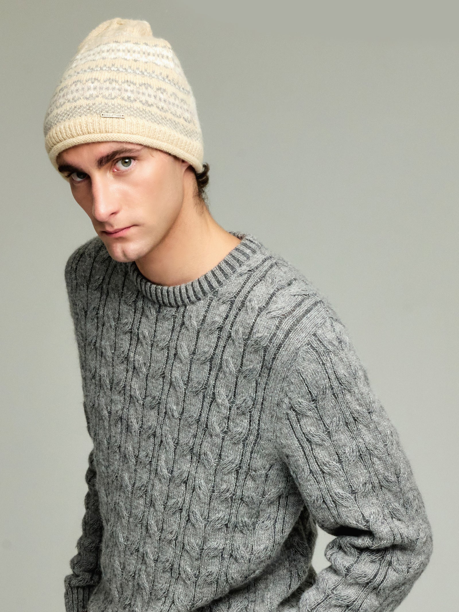 Yourself Hat Baby Alpaca Color Beige