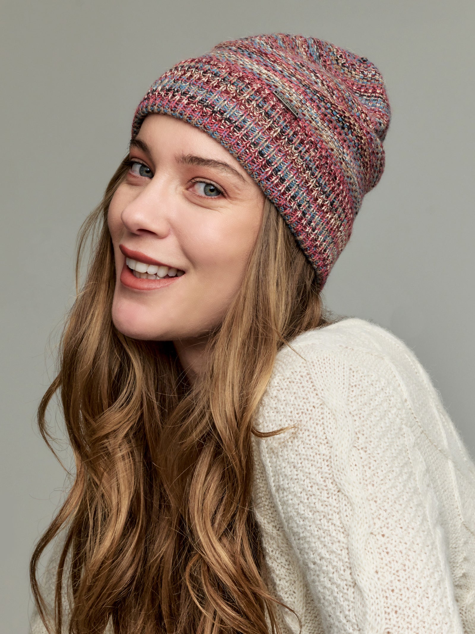 Gorro Yudith de Alpaca Bebé Color Rojo