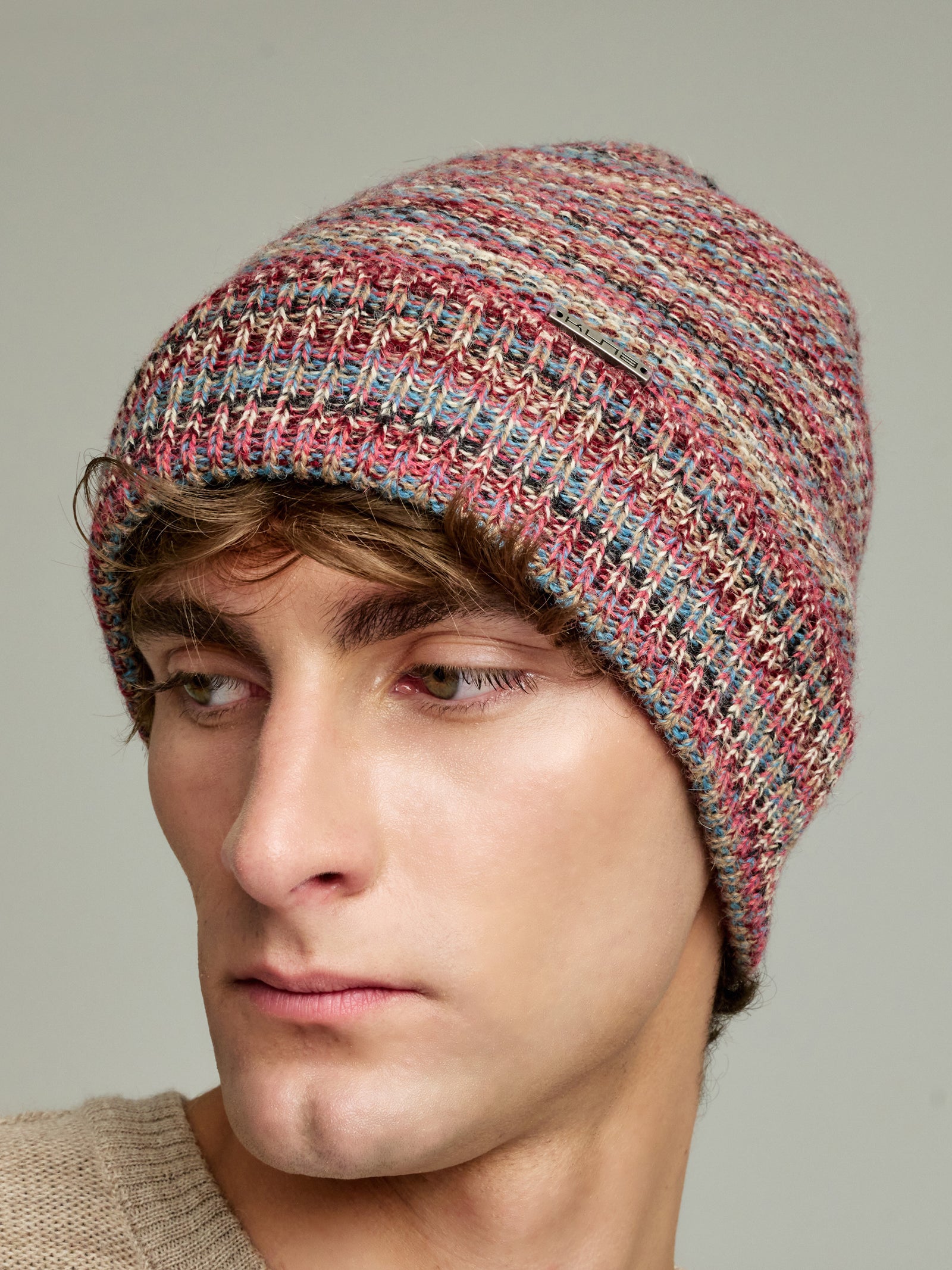 Gorro Yudith de Alpaca Bebé Color Rojo