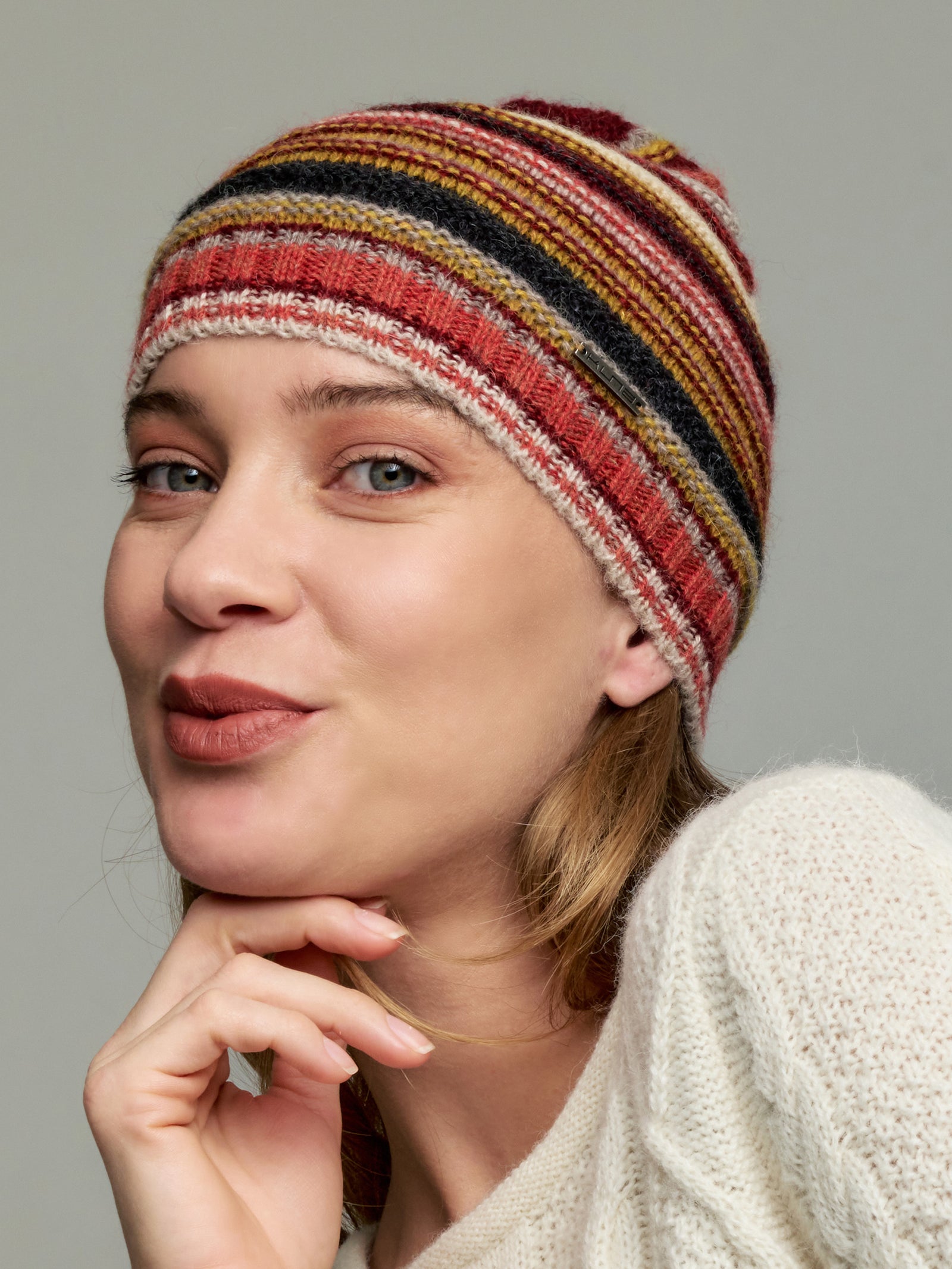 Yavoy Hat Baby Alpaca Color Red