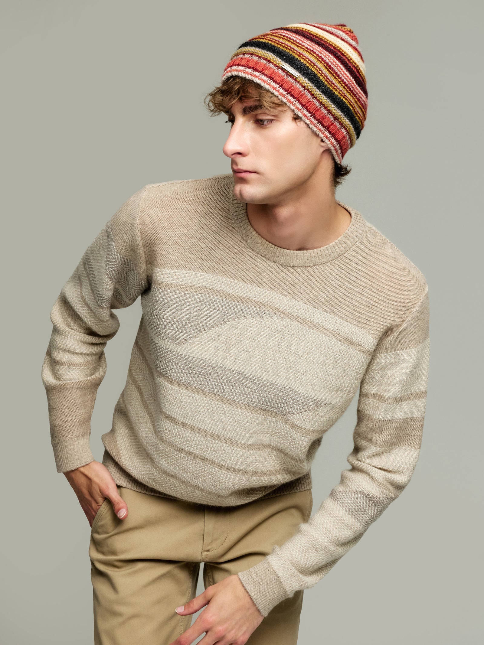 Yavoy Hat Baby Alpaca Color Red