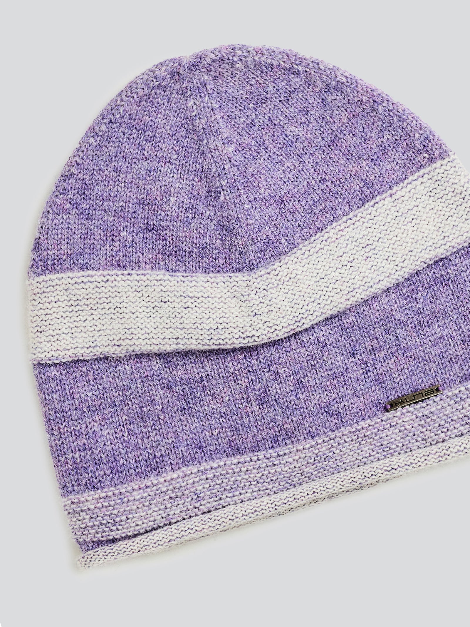Ydris Hat Baby Alpaca Color Purple