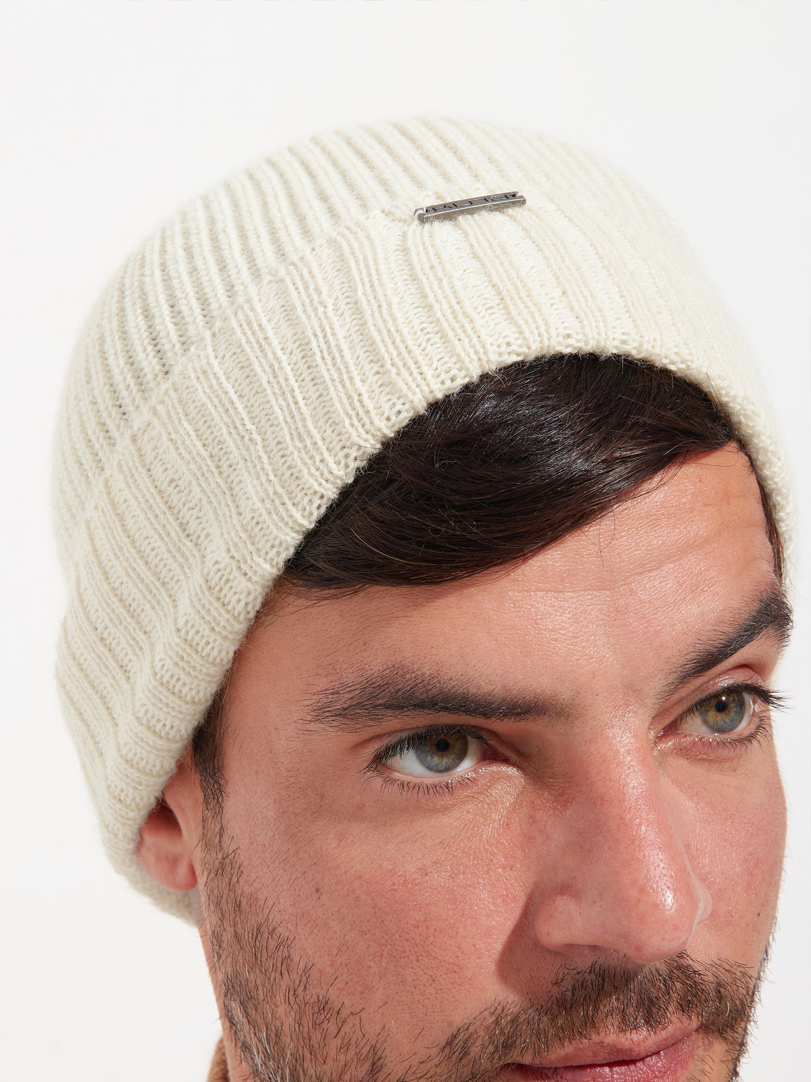 Apostrofe Hat Baby Alpaca Color White