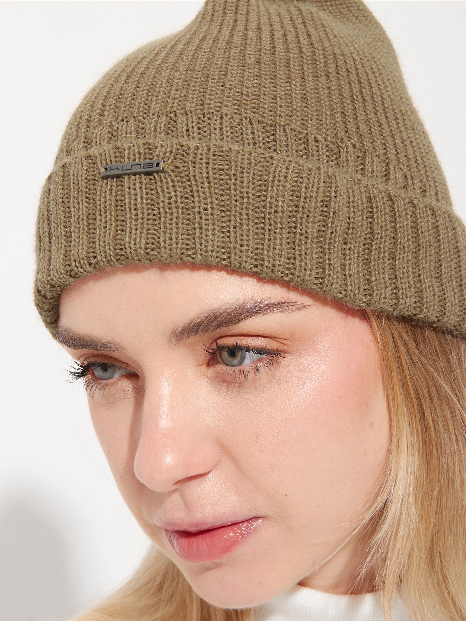 Apostrofe Hat Baby Alpaca Color Brown