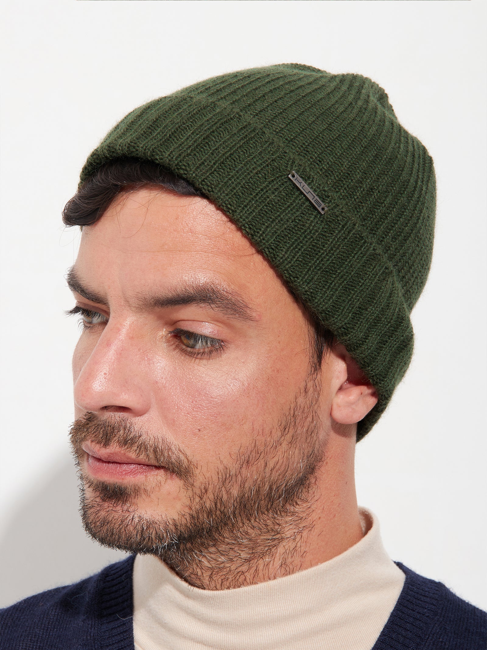 Apostrofe Hat Baby Alpaca Color Green