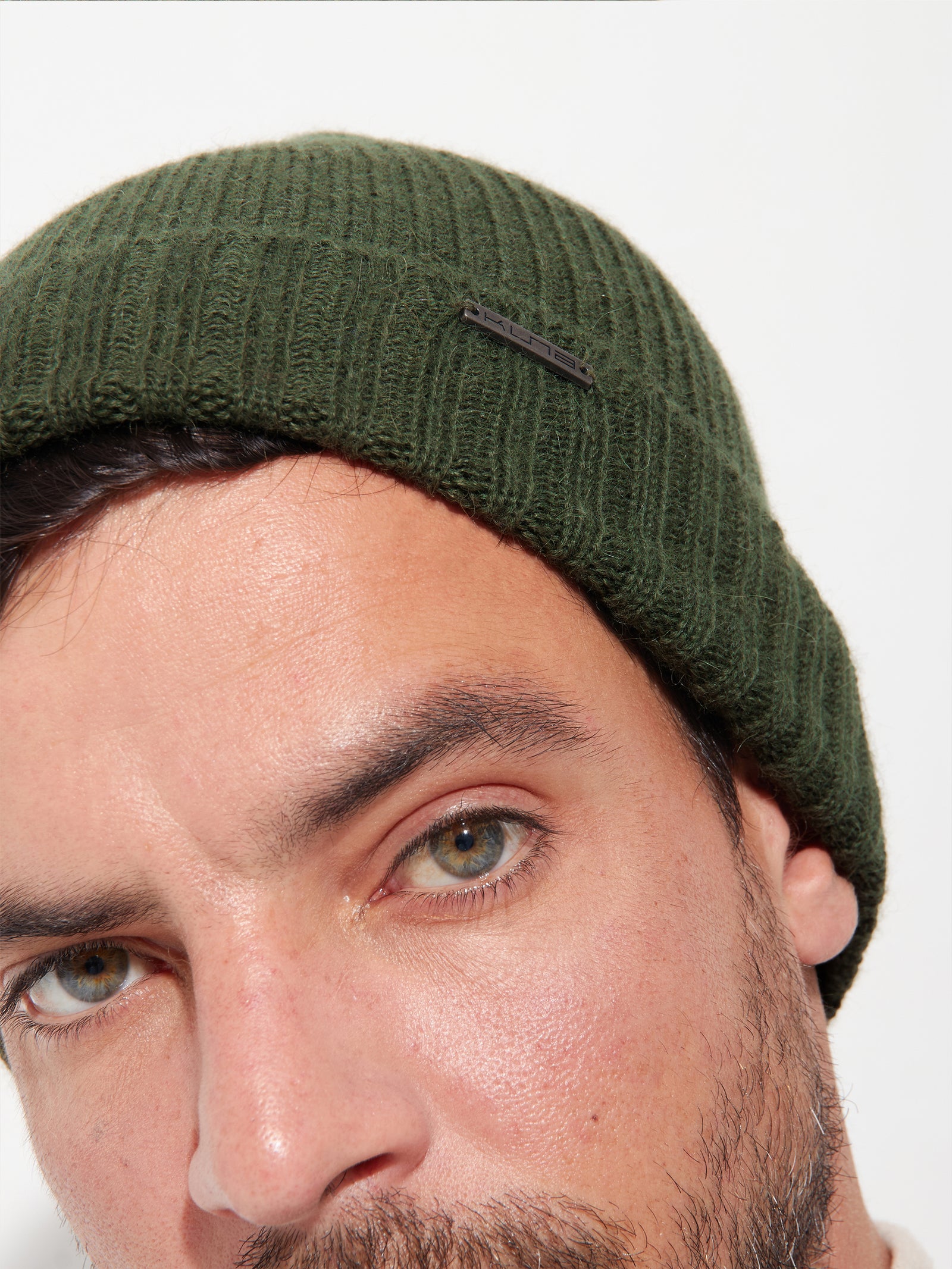 Apostrofe Hat Baby Alpaca Color Green