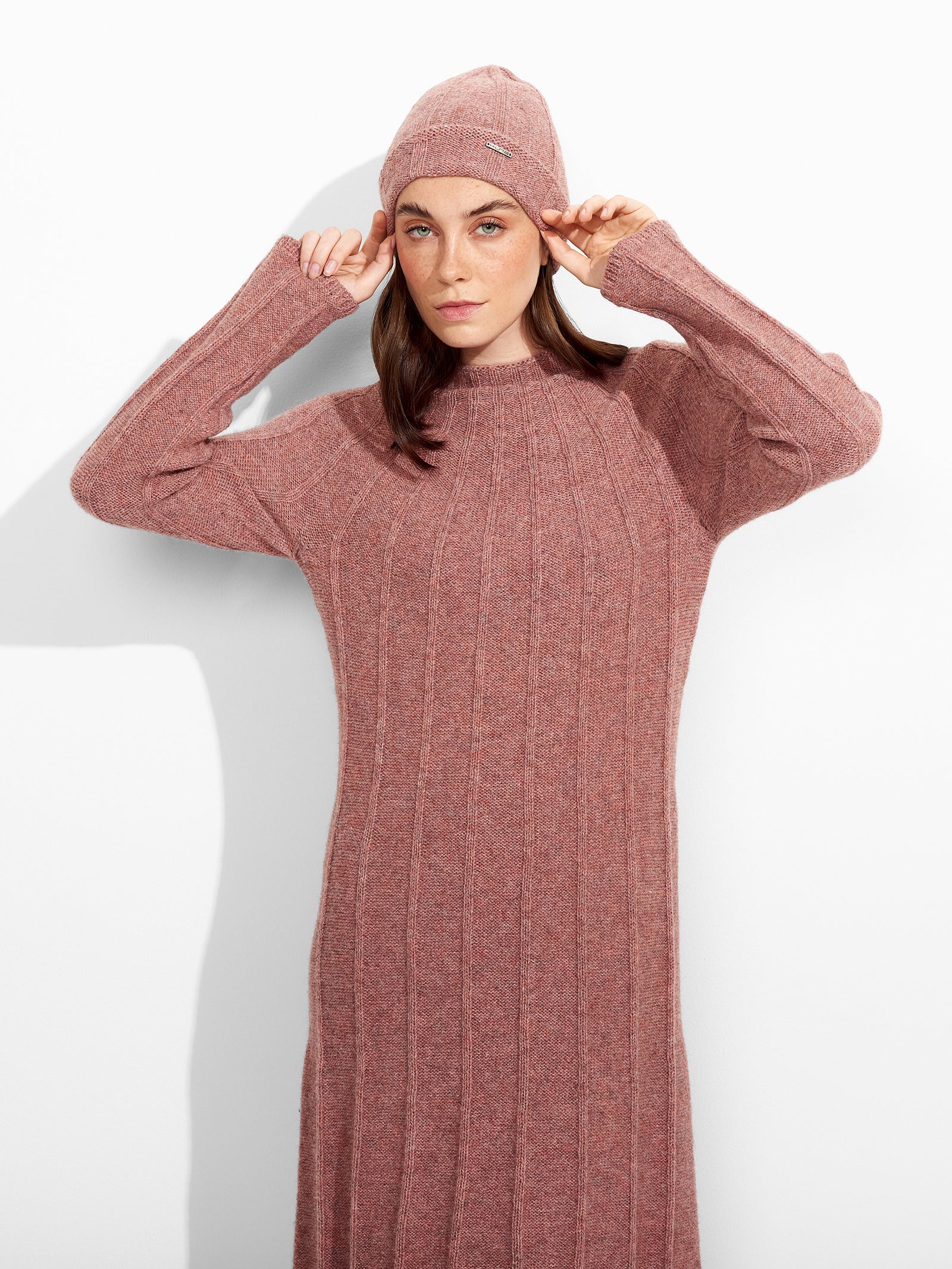 Zephir Hat Baby Alpaca Color Pink