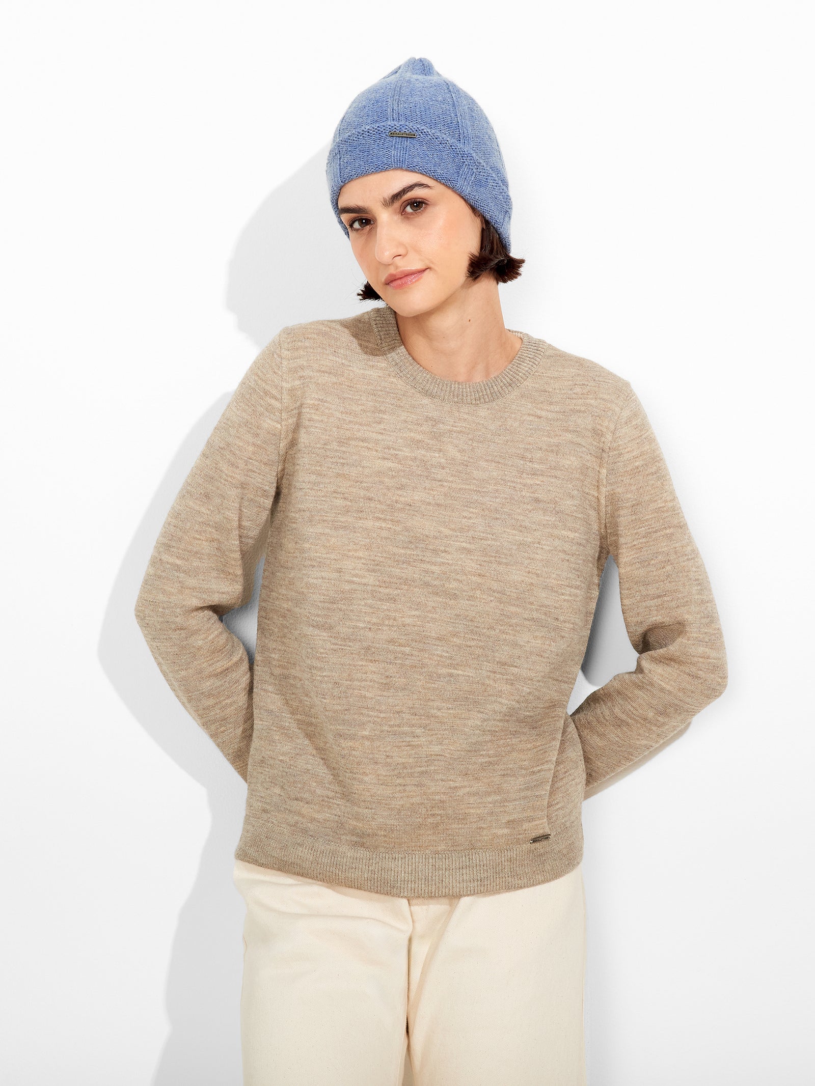 Zephir Hat Baby Alpaca Color Ligth Blue