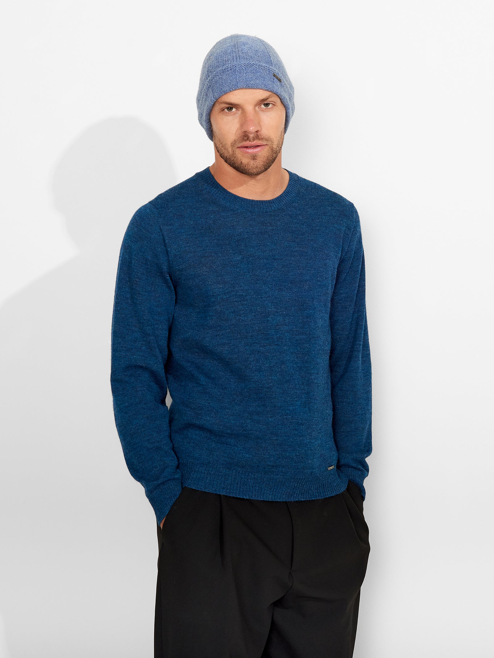 Zephir Hat Baby Alpaca Color Ligth Blue