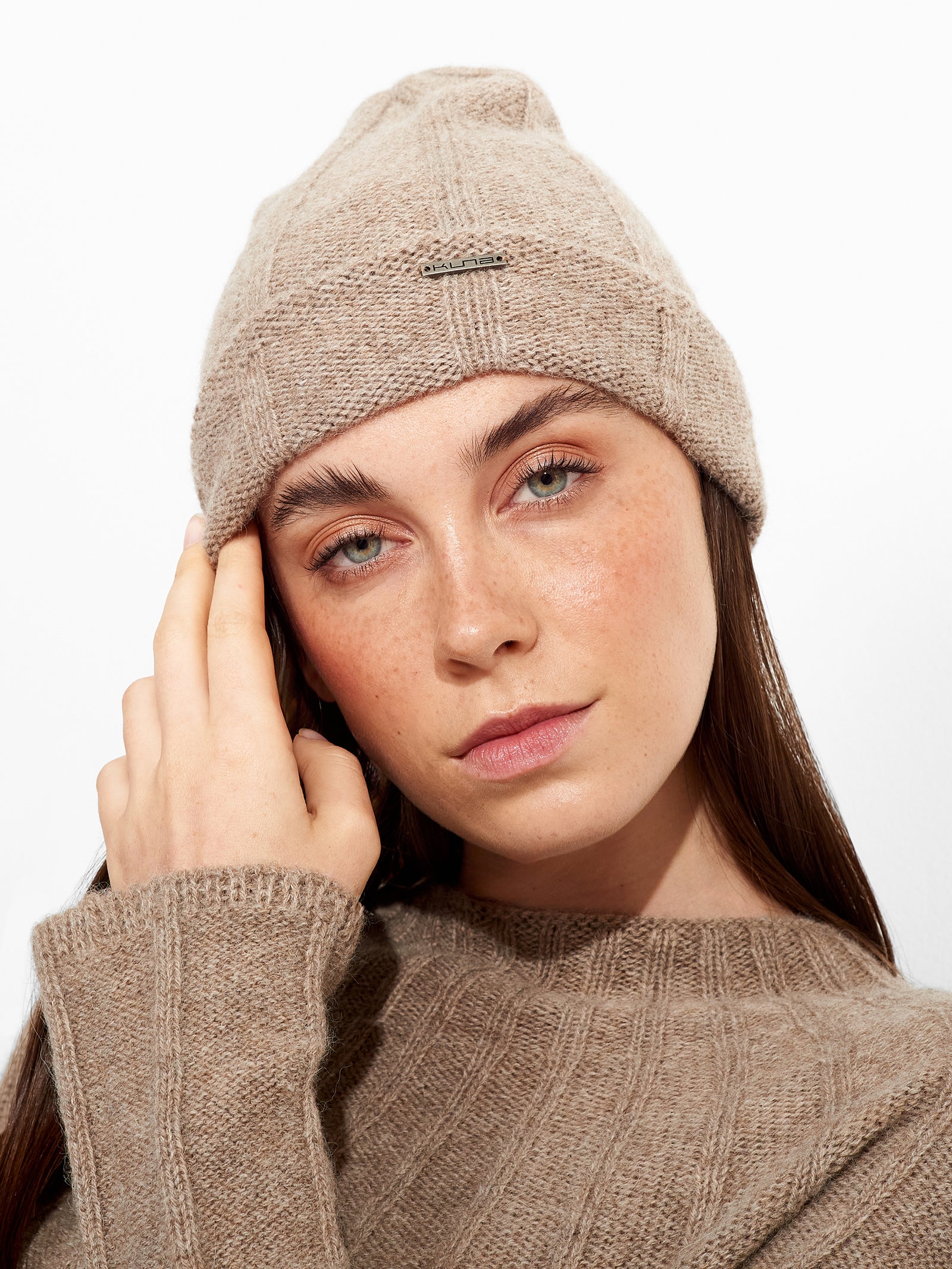 Zephir Hat Baby Alpaca Color Brown