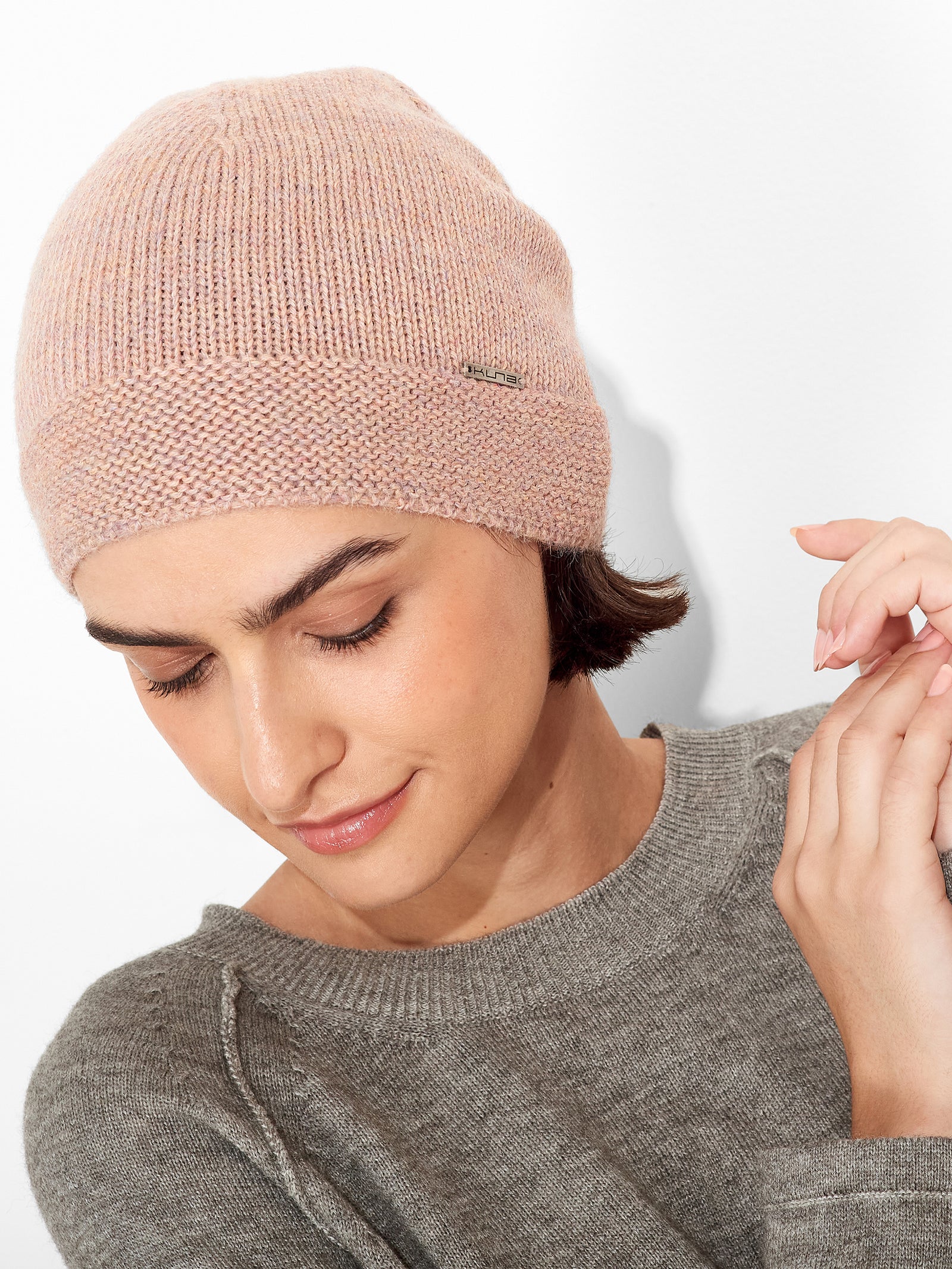 Zafiro Hat Baby Alpaca Color Pink