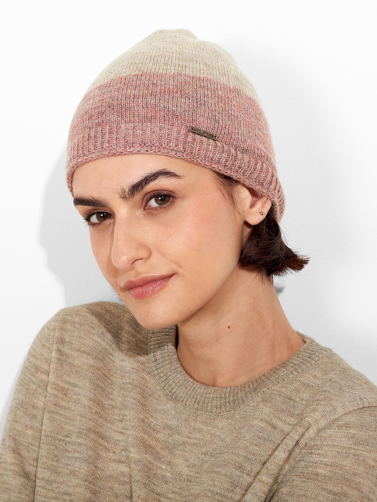 Gorro Zoe Baby Alpaca Color Rosa