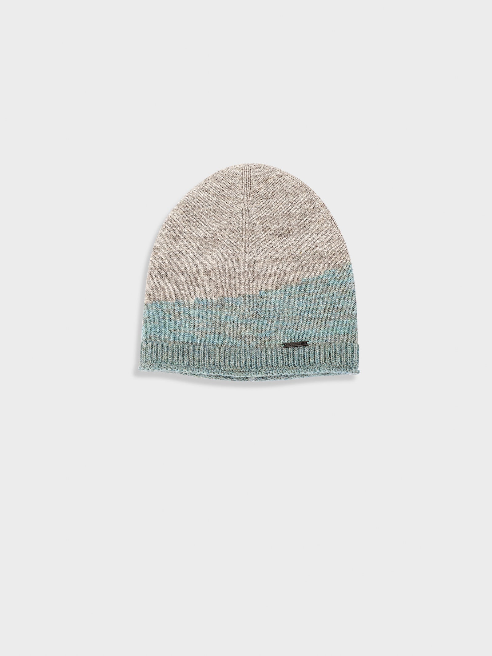 Gorro Zoe de baby alpaca color azul claro
