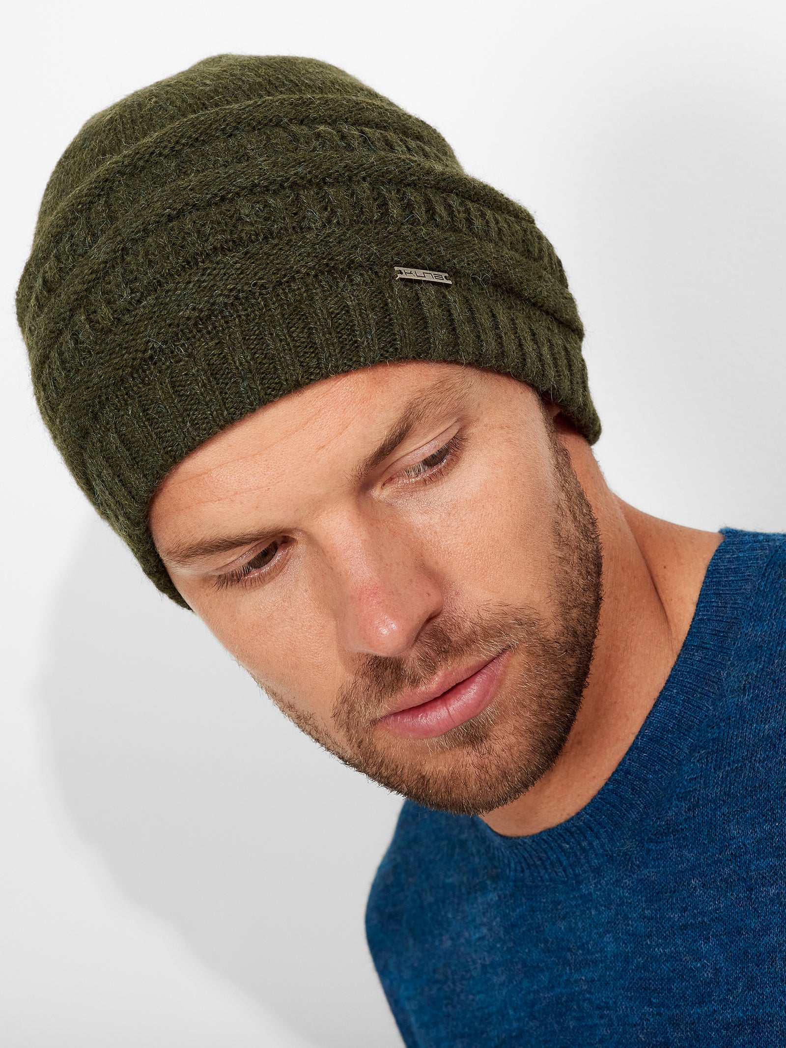 Zada Gorro Bebé Alpaca Color Gris